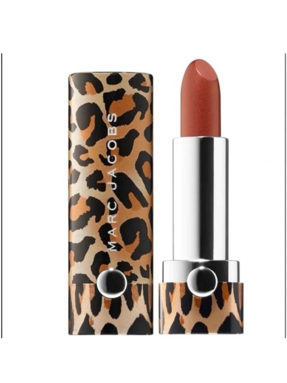 Marc Jacobs Leopard-Print Lipstick in Warm Brown